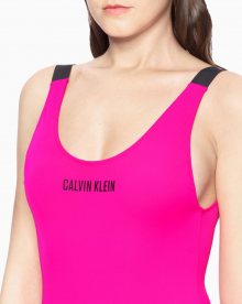 Dámské jednodílné plavky Calvin Klein KW00980 růžová | růžová | M