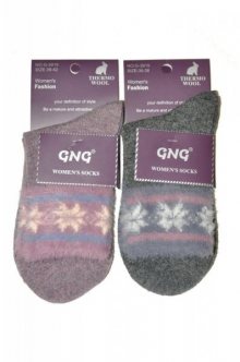 GNG 911-02 Thermo Wool dámské ponožky 39-42 béžová
