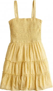 HOLLISTER Letní šaty žlutá