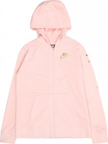 Nike Sportswear Mikina s kapucí \'AIR\' zlatá / růžová