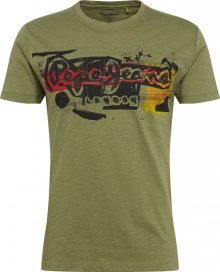 Pepe Jeans Tričko \'AMERSHAM\' khaki
