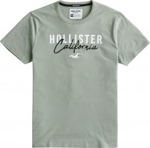 HOLLISTER Tričko olivová