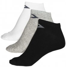 Converse Sada ponožek 3PP Converse Basic Men low cut, flat knit Mid Grey/Black/White 39-42