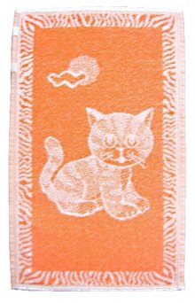 Dětský ručník Kotě oranžové 30x50 cm | dle fotky | 