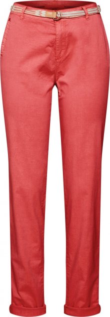 ESPRIT Chino kalhoty růžová