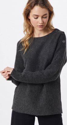 ESPRIT Svetr \'sweater struct\' antracitová