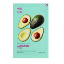 Holika Holika Zjemňující plátýnková maska Avocado (Pure Essence Mask Sheet) 20 ml