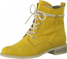 MARCO TOZZI Šněrovací boty žlutá