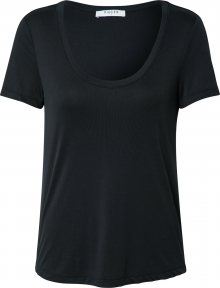PIECES Tričko \'PCKAITLIN SS U-NECK TOP NOOS\' černá