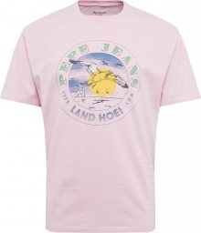 Pepe Jeans Tričko \'Murray\' bledě fialová