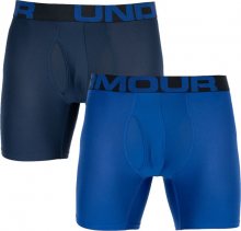 2PACK pánské boxerky Under Armour nadrozměr modré (1327415 400) 5XL