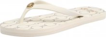 Lauren Ralph Lauren Žabky \'SHAWNA\' béžová / bílá