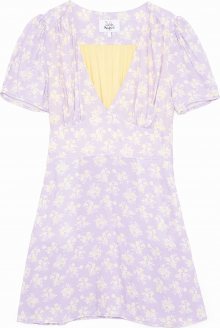 Pepe Jeans Letní šaty \'Dua Lipa RUTH\' fialová
