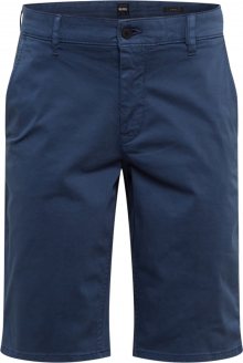 BOSS Chino kalhoty marine modrá