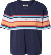 Tommy Jeans Tričko námořnická modř / mix barev