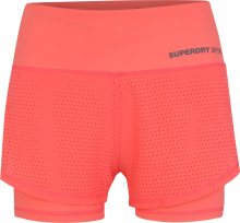 Superdry Sportovní kalhoty korálová
