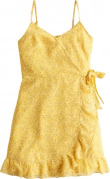HOLLISTER Letní šaty žlutá