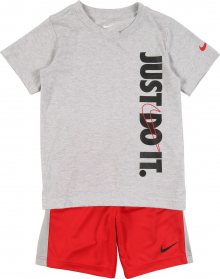 Nike Sportswear Sada červená / světle šedá / antracitová