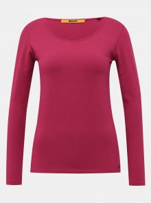 Tmavě růžové dámské basic tričko ZOOT Baseline Molly