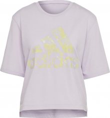 ADIDAS PERFORMANCE Funkční tričko pastelová fialová