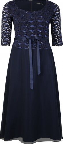 SWING Curve Společenské šaty marine modrá