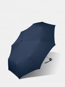 Tmavě modrý skládací deštník Esprit Mini ALU