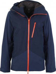 Haglöfs Outdoorová bunda \'Niva\' námořnická modř / tmavě modrá / oranžově červená
