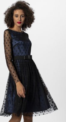 APART Společenské šaty černá / noční modrá