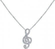 JVD Stříbrný přívěsek Houslový klíč SVLP0159XH7BI00