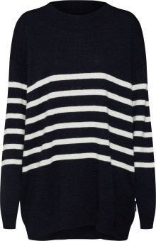Ezekiel Maxi svetr \'Laurie Oversize Knit Sweater\' námořnická modř