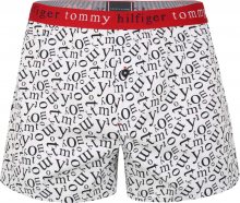 Tommy Hilfiger Underwear Boxerky \'WOVEN\' červená / bílá / černá