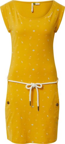 Ragwear Letní šaty \'TAG A ORGANIC\' žlutá