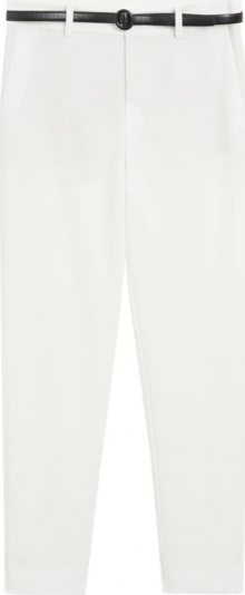 MANGO Kalhoty bílá