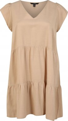 Vero Moda Curve Letní šaty béžová