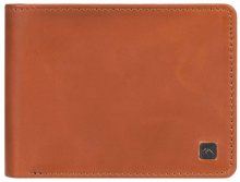 Quiksilver Pánská kožená peněženka Mack X Brown EQYAA03898-BBRN