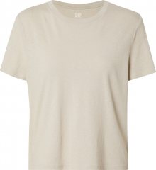GAP Tričko \'SHRUNKEN\' krémová