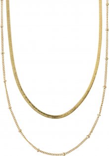 Orelia Řetízek \'SATELLITE & FLAT SNAKE \' zlatá