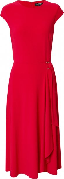 Lauren Ralph Lauren Společenské šaty \'FRAN-CAP SLEEVE-DAY DRESS\' červená