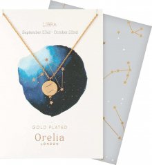 Orelia Řetízek \'Libra\' zlatá