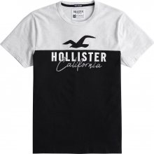 HOLLISTER Tričko šedá