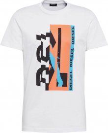 DIESEL Tričko \'T-DIEGO-YA HEMD\' bílá