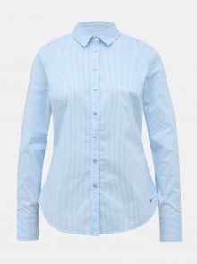 Světle modrá dámská pruhovaná slim fit košile ZOOT Baseline Chloe