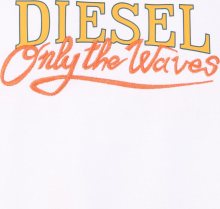 DIESEL Tričko bílá
