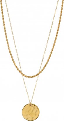Orelia Řetízek \'Rope and Coin 2\' zlatá