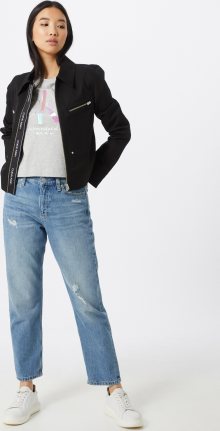 Calvin Klein Jeans Tričko \'Iridescent\' černá