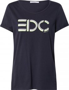 EDC BY ESPRIT Tričko námořnická modř