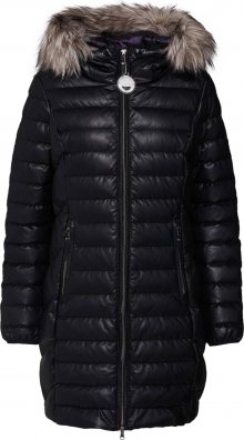 COMMA Zimní kabát černá