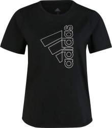 ADIDAS PERFORMANCE Funkční tričko \'TECH BOS\' bílá / černá