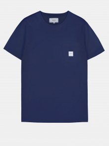 Tmavě modré pánské tričko Makia Square