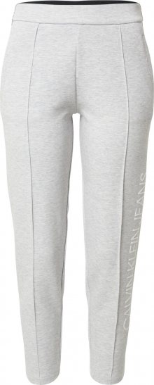 Calvin Klein Jeans Kalhoty světle šedá